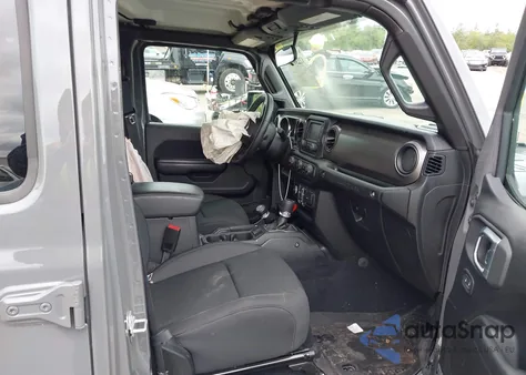 2020 Jeep Wrangler Unlimited Sport S 4X4 z USA, uszkodzony, nr VIN 1C4HJXDG5LW187222